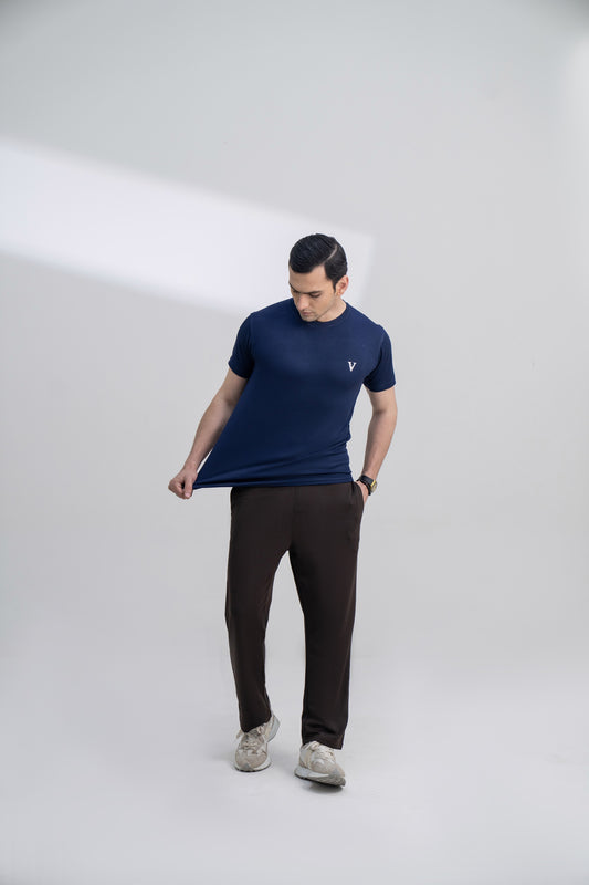 Striped Knit Polo – Effortless Style with Modern Edge