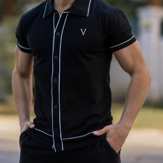 Premium Cotton Polo Shirt – Timeless Smart-Casual Look
