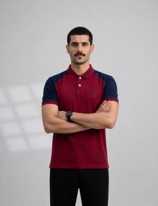 Ombré Polo Shirt
