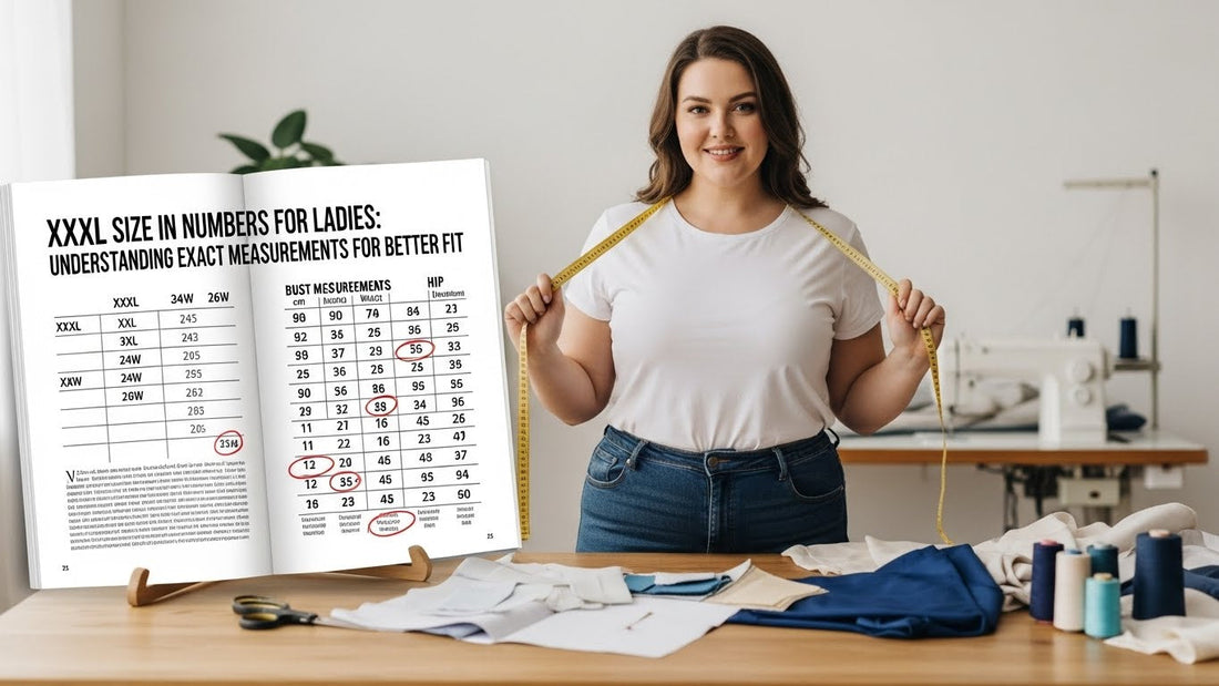 XXXL Size in Number for Ladies: Understanding Exact Measurements for Better Fit