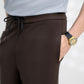 Mens Premium Track Pants – Dark Brown