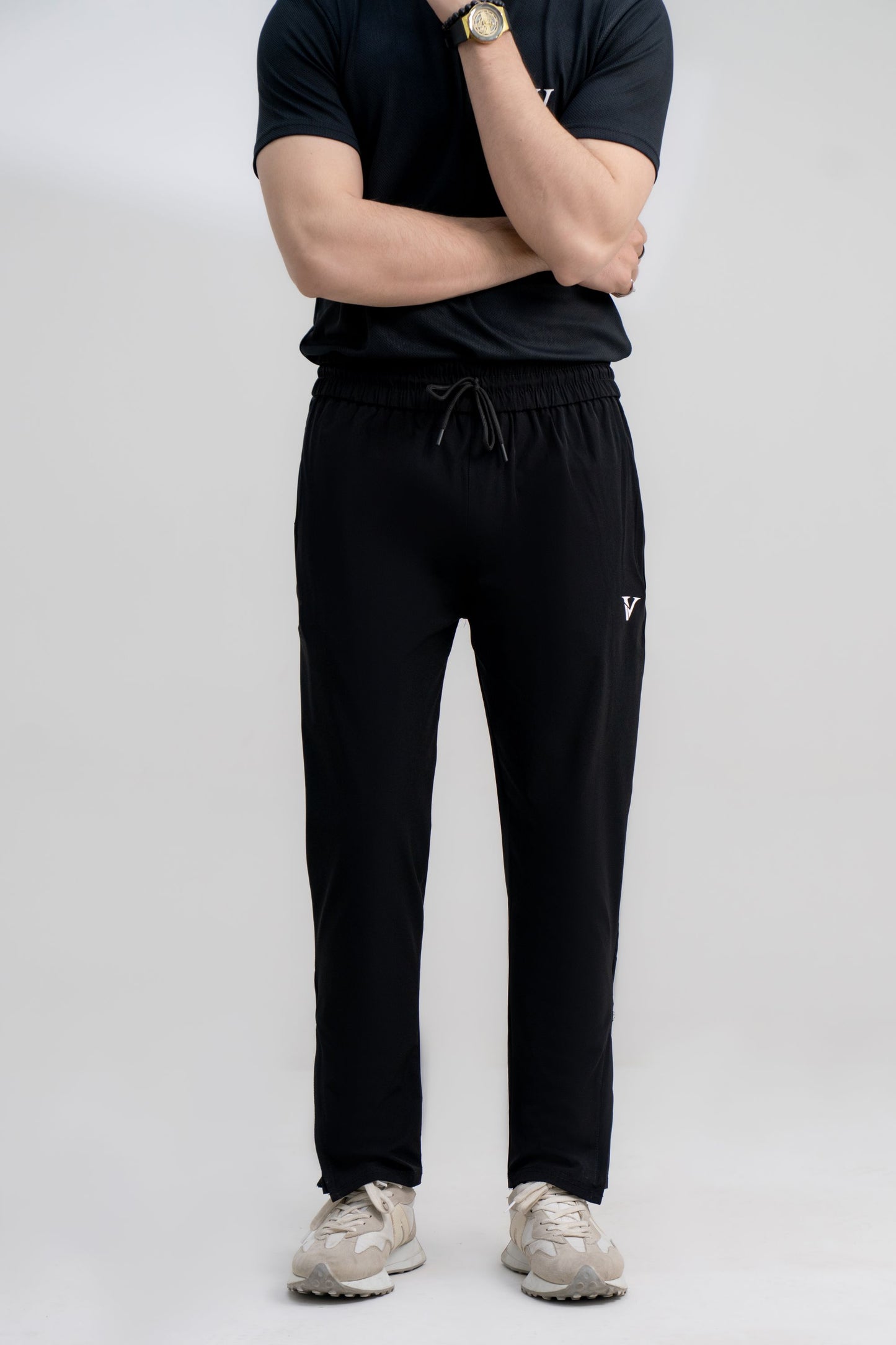 Mens Black Trousers