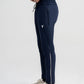 Mens navy stretch fit track pants