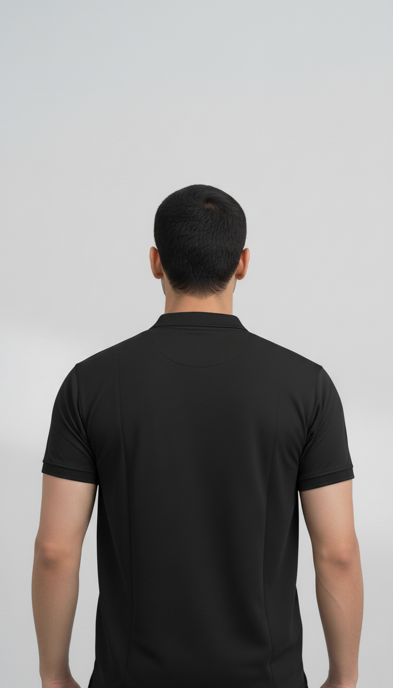 Classic Black Polo Shirt