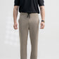 khaki premium casual track pants
