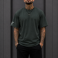 Velano Oversized Mens T-SHIRT Olive