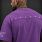 Velano Oversized Mens T-SHIRT Purple