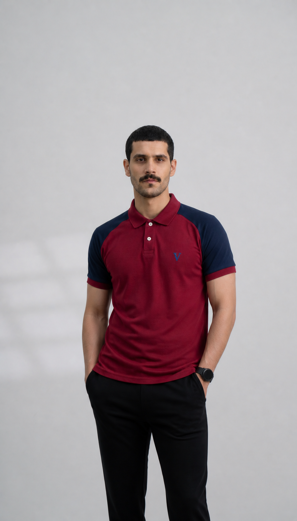 Ombré Polo Shirt