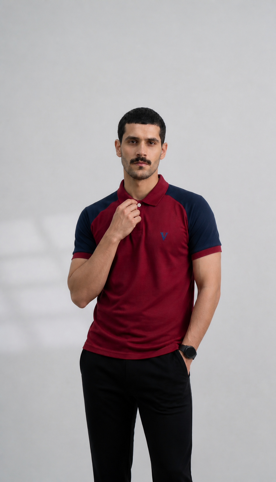 Ombré Polo Shirt