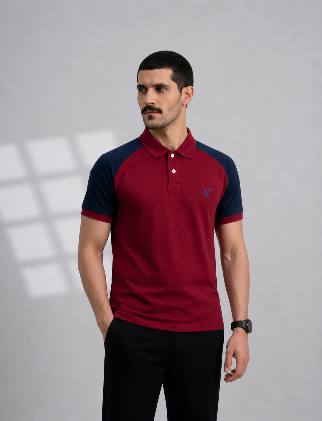 Ombré Polo Shirt