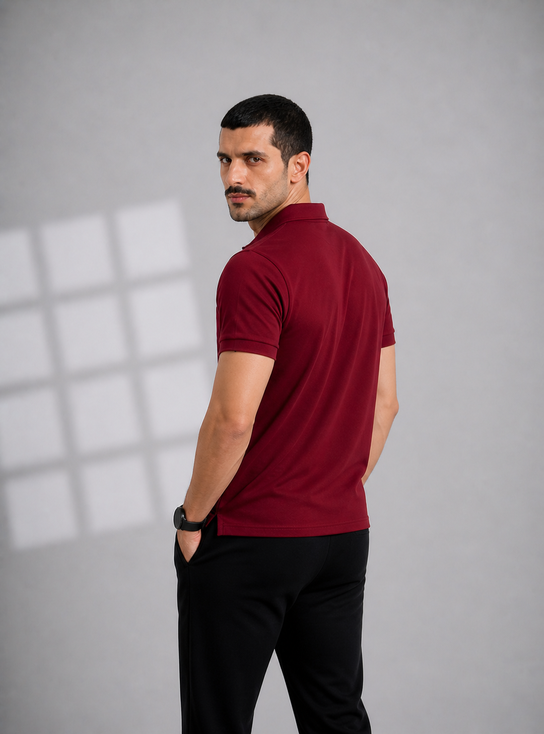 Salmon Polo Shirt