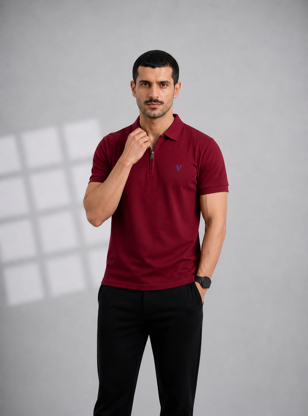 Salmon Polo Shirt
