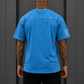 Velano Oversized Mens T-SHIRT Sky Blue
