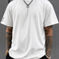 Velano Oversized Mens T-SHIRT White