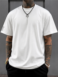 Velano Oversized Mens T-SHIRT White