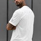 Velano Oversized Mens T-SHIRT White